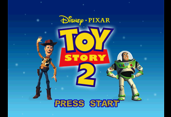 Toy Story 2: Buzz Lightyear to the Rescue Title Screen